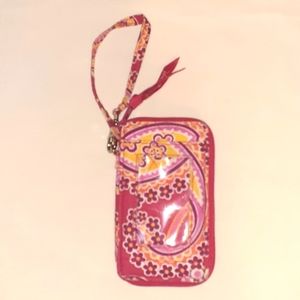 Vera Bradley All in one Wristlet with ID window